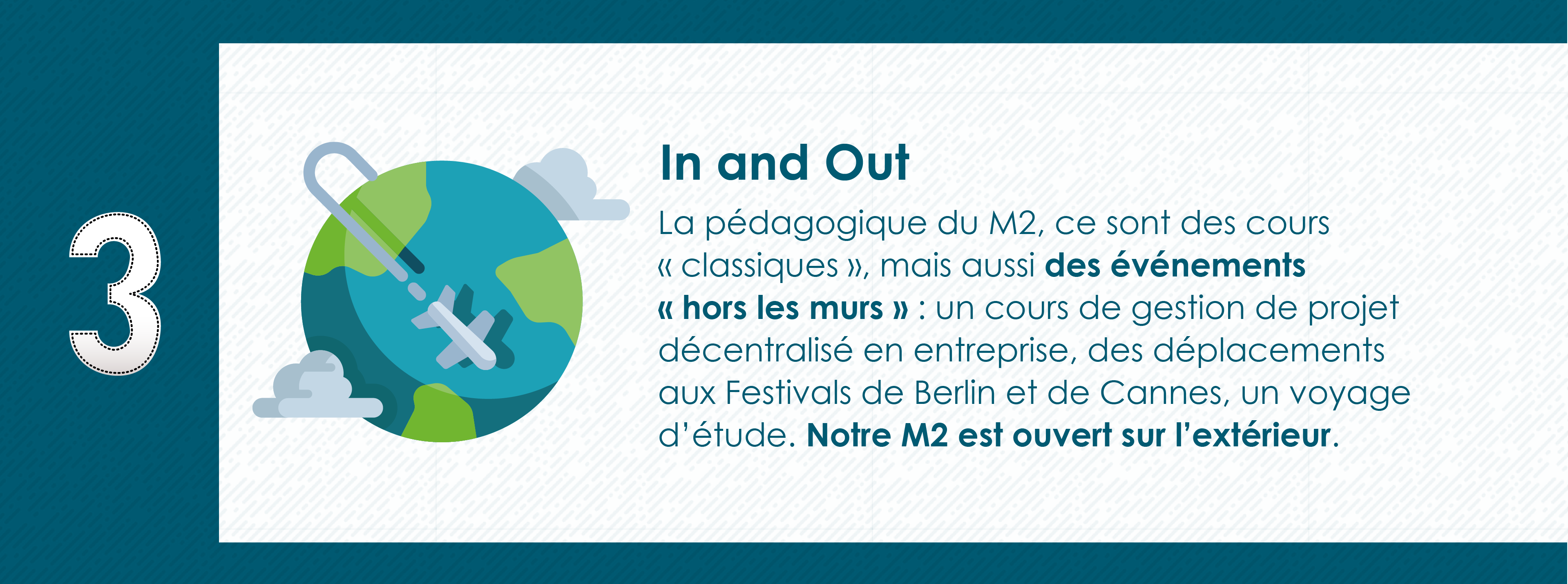 Pourquoi rejoindre le Master 2 Industrie Audiovisuelle de Paris 8 - Un Master ouvert sur l'extérieur